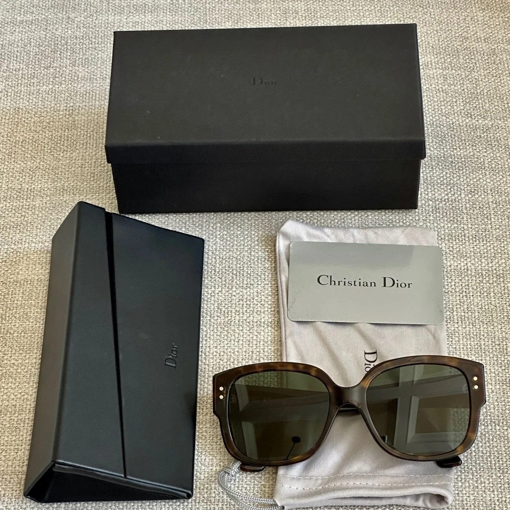 Christian Lady Dior stud sunglasses - Picture 4 of 8